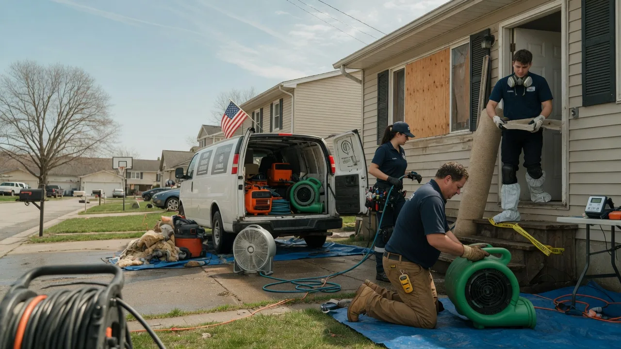 Water Damage Restoration in Grant, MI near me